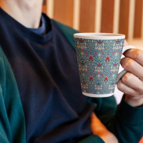 William Morris Coffee Cup – Snakeshead, 17oz Ceramic Mug