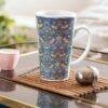 William Morris Coffee Cup – Strawberry Thief, 17oz Ceramic Mug