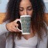 William Morris Coffee Cup – Strawberry Thief, 17oz Ceramic Mug
