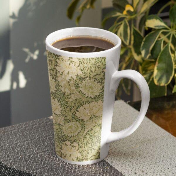 William Morris Coffee Cup - Chrysanthemum, 17oz Ceramic Mug