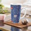 William Morris Coffee Cup - Medway, 17oz Ceramic Mug