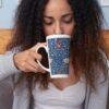 William Morris Coffee Cup - Medway, 17oz Ceramic Mug