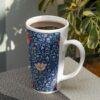William Morris Coffee Cup - Medway, 17oz Ceramic Mug