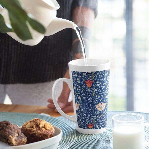William Morris Coffee Cup - Medway, 17oz Ceramic Mug