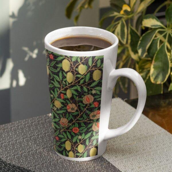 William Morris Coffee Cup – Fruits, 17oz Ceramic Mug