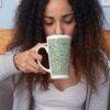 William Morris 17oz Ceramic Mug (42) William Morris Coffee Cup – Jasmine, 17oz Ceramic Mug