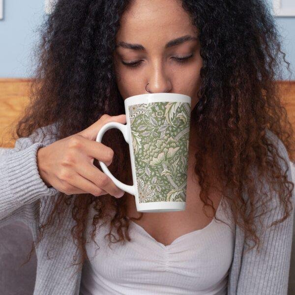 William Morris Coffee Cup – Windrush, 17oz Ceramic Mug