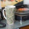 William Morris Coffee Cup – Windrush, 17oz Ceramic Mug