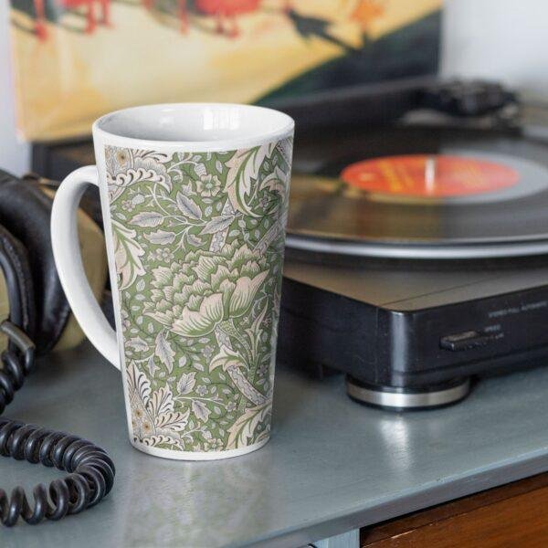 William Morris Coffee Cup – Windrush, 17oz Ceramic Mug