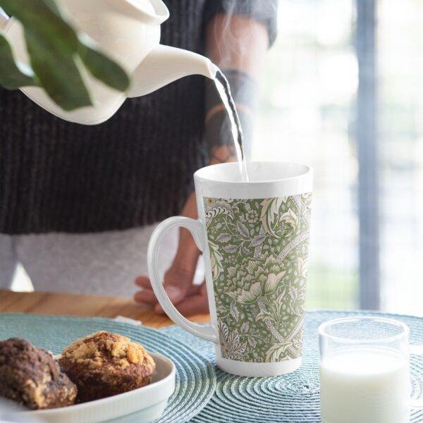 William Morris Coffee Cup – Windrush, 17oz Ceramic Mug