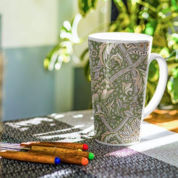 William Morris Coffee Cup – Windrush, 17oz Ceramic Mug