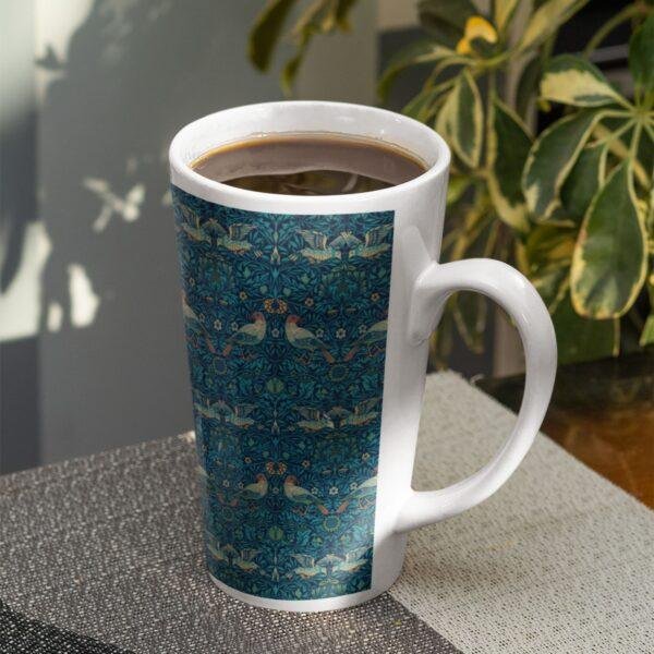 William Morris Coffee Cup – Birds, 17oz Ceramic Mug