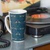 William Morris Coffee Cup – Birds, 17oz Ceramic Mug