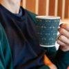 William Morris Coffee Cup – Birds, 17oz Ceramic Mug