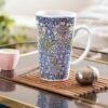 William Morris Coffee Cup – Kennet, 17oz Ceramic Mug