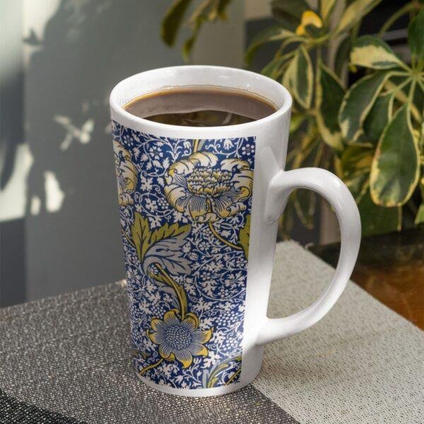 William Morris Coffee Cup – Kennet, 17oz Ceramic Mug