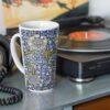 William Morris Coffee Cup – Kennet, 17oz Ceramic Mug
