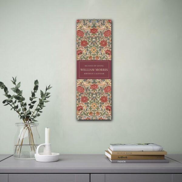 William Morris Birthday Calendar (3) William Morris Birthday Calendar – Roses, Victorian Design, Semi-Glossy Paper