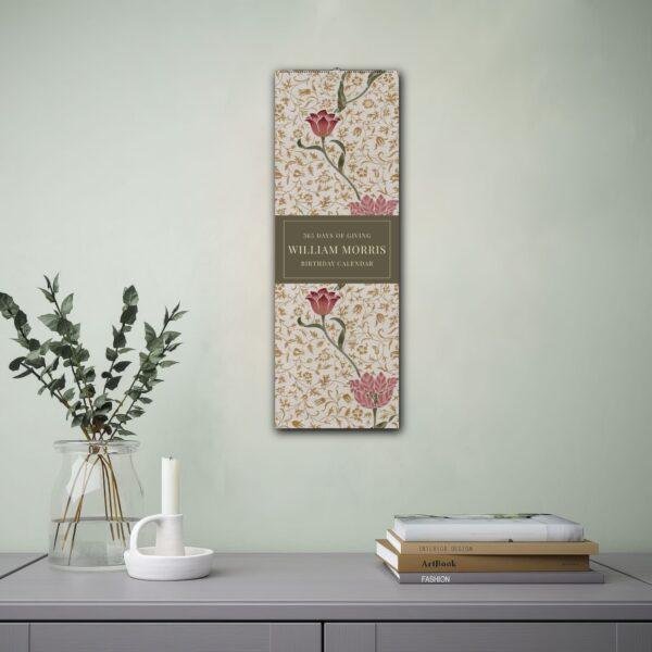 William Morris Birthday Calendar – Medway, Victorian Design, Semi-Glossy Paper