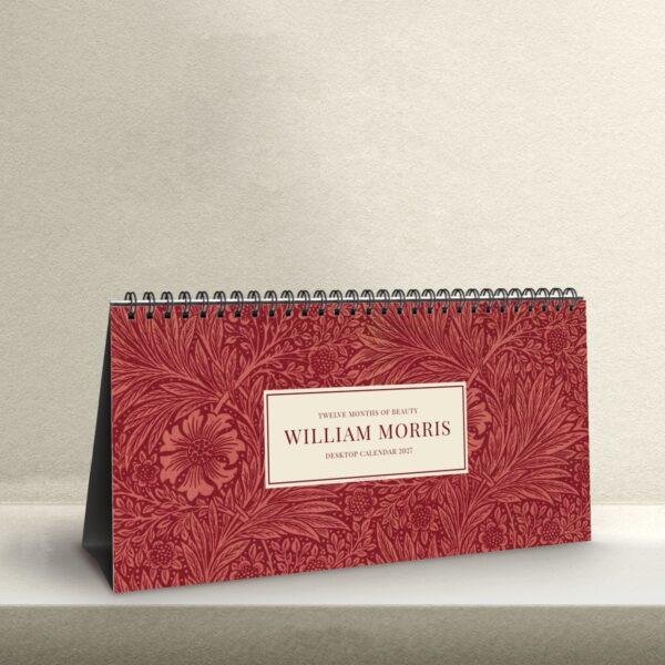 William Morris - Marigold, Desk Calendar, Victorian Design, Semi-Glossy Paper