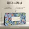 William Morris - Pomegranate, Desk Calendar, Victorian Design, Semi-Glossy Paper