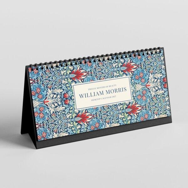 William Morris - Snakeshead, Desk Calendar, Victorian Design, Semi-Glossy Paper