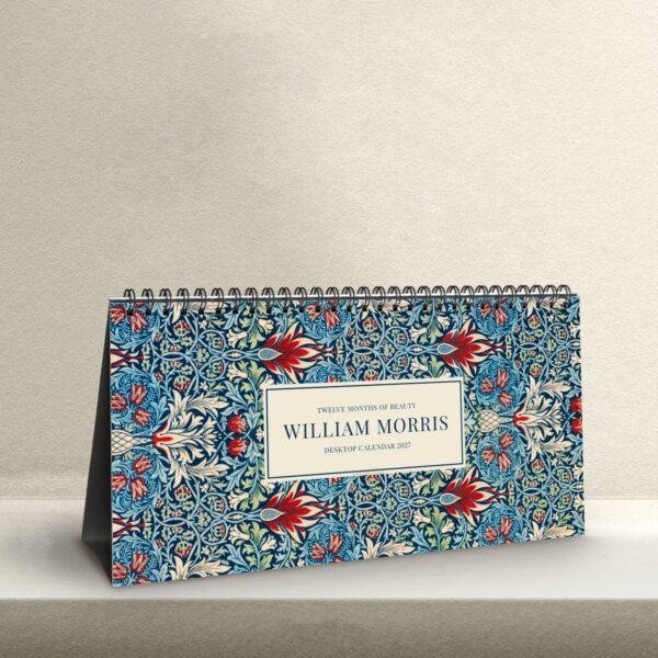 William Morris - Snakeshead, Desk Calendar, Victorian Design, Semi-Glossy Paper