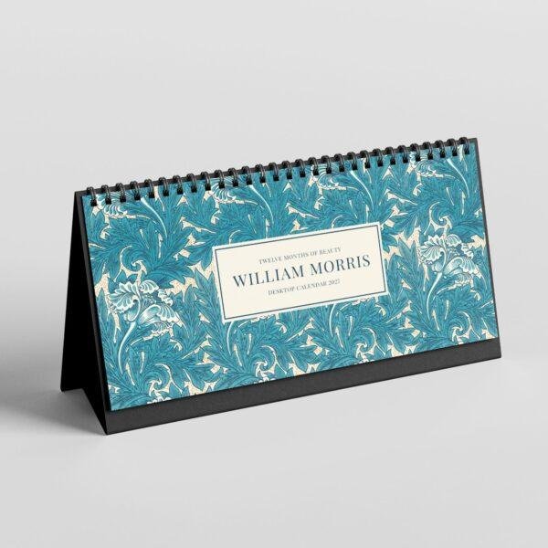 William Morris - Tulip, Desk Calendar, Victorian Design, Semi-Glossy Paper