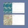 William Morris - Strawberry Thief, Desk Calendar, Victorian Design, Semi-Glossy Paper
