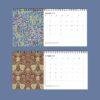 William Morris - Strawberry Thief, Desk Calendar, Victorian Design, Semi-Glossy Paper