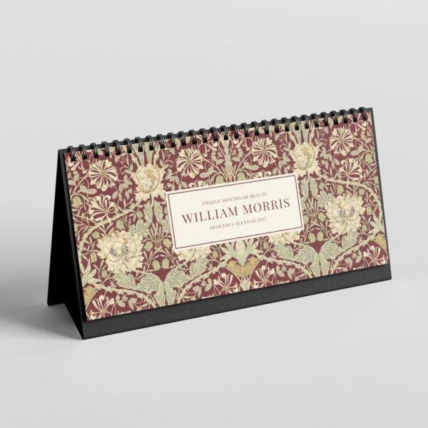 William Morris Desk Calendar (5) William Morris - Honeysuckle, Desk Calendar, Victorian Design, Semi-Glossy Paper