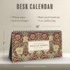 William Morris Desk Calendar (8) William Morris - Honeysuckle, Desk Calendar, Victorian Design, Semi-Glossy Paper
