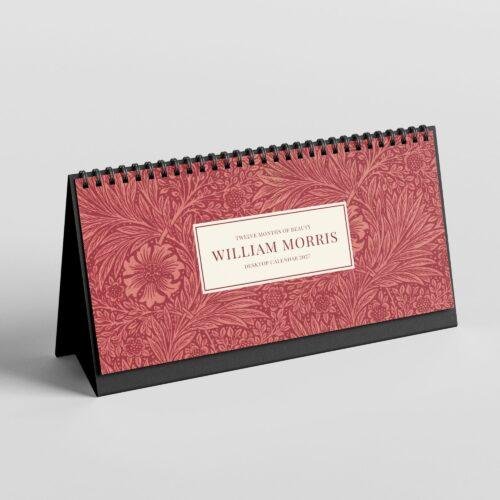 William Morris - Marigold, Desk Calendar, Victorian Design, Semi-Glossy Paper