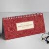 William Morris - Marigold, Desk Calendar, Victorian Design, Semi-Glossy Paper