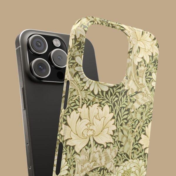 William Morris Phone Case - Chrysanthemum, iPhone 17 Cover, Arts & Crafts, Polycarbonate Shell
