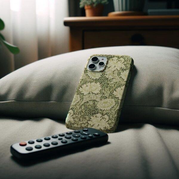 William Morris Phone Case - Chrysanthemum, iPhone 17 Cover, Arts & Crafts, Polycarbonate Shell