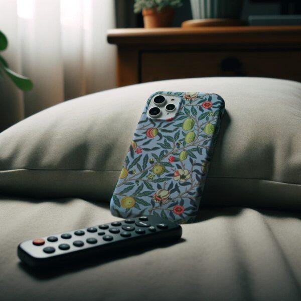 William Morris Phone Case - Pomegranate, iPhone 17 Cover, Arts & Crafts, Polycarbonate Shell