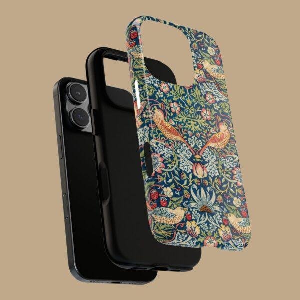 William Morris Phone Case - Strawberry Thief, iPhone 17 Cover, Arts & Crafts, Polycarbonate Shell