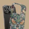 William Morris Phone Case - Strawberry Thief, iPhone 17 Cover, Arts & Crafts, Polycarbonate Shell