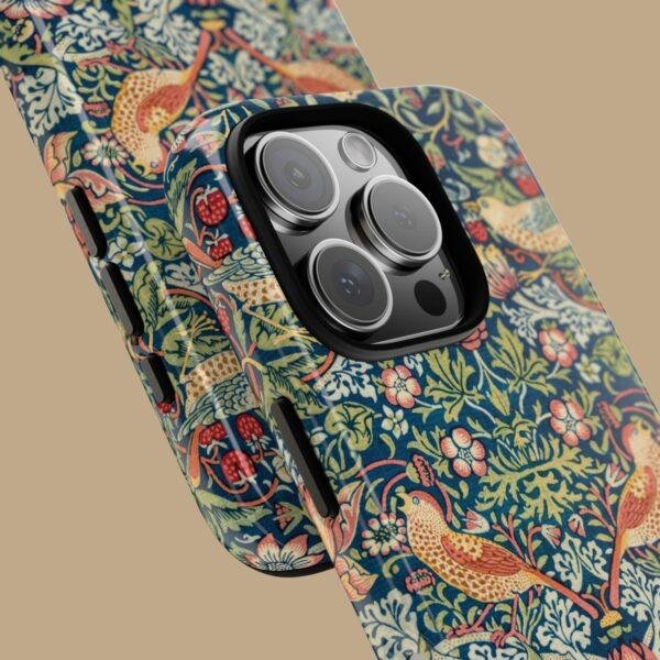 William Morris Phone Case - Strawberry Thief, iPhone 17 Cover, Arts & Crafts, Polycarbonate Shell