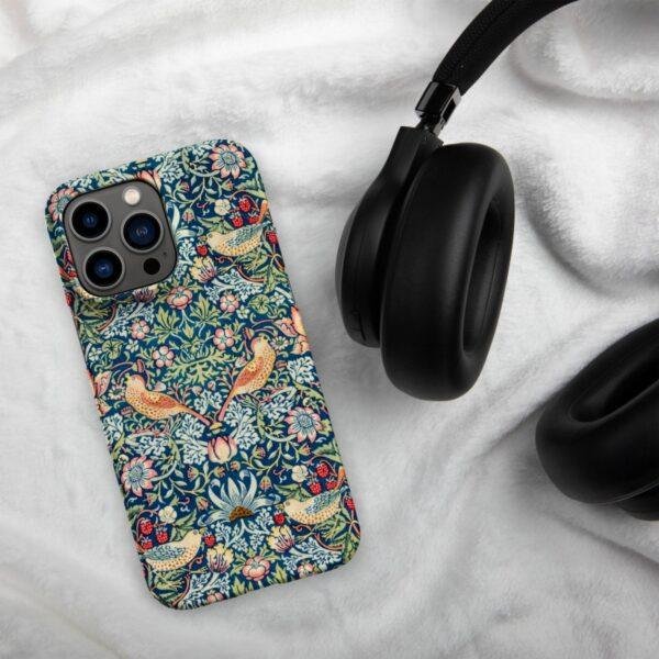 William Morris Phone Case - Strawberry Thief, iPhone 17 Cover, Arts & Crafts, Polycarbonate Shell