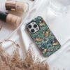 William Morris Phone Case - Strawberry Thief, iPhone 17 Cover, Arts & Crafts, Polycarbonate Shell