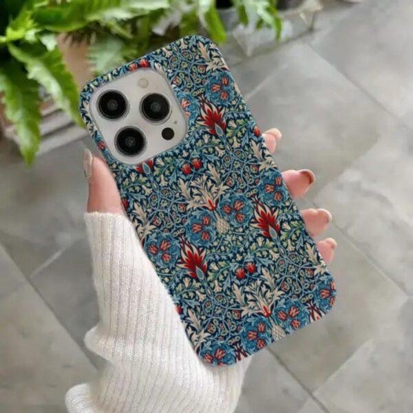 William Morris Phone Case - Snakeshead, iPhone 17 Cover, Arts & Crafts, Polycarbonate Shell