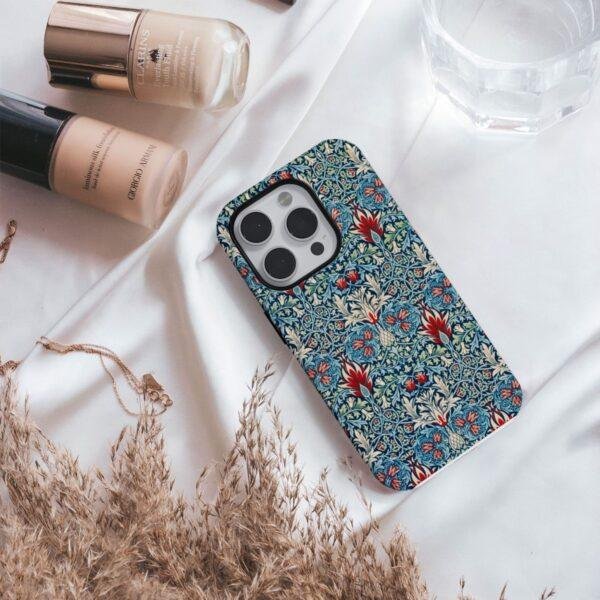 William Morris Phone Case - Snakeshead, iPhone 17 Cover, Arts & Crafts, Polycarbonate Shell