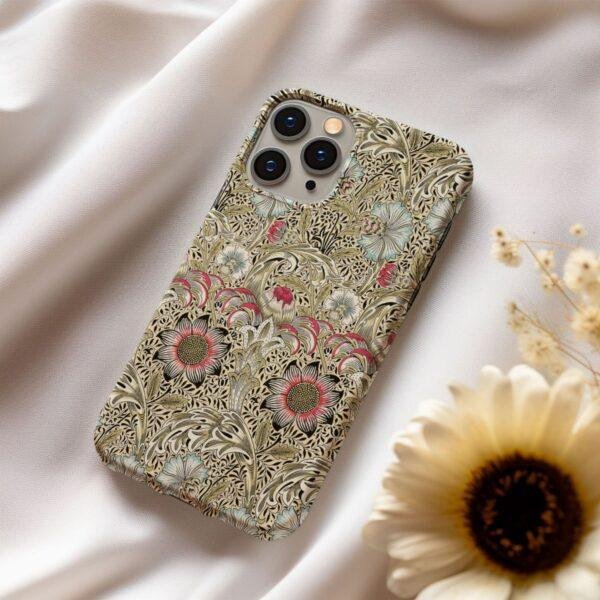 William Morris Phone Case - Corncockle, iPhone 17 Cover, Arts & Crafts, Polycarbonate Shell