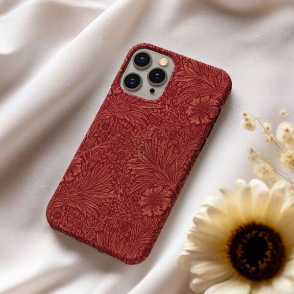 iPhone Cases (76) William Morris Phone Case - Marigold, iPhone 17 Cover, Arts & Crafts, Polycarbonate Shell