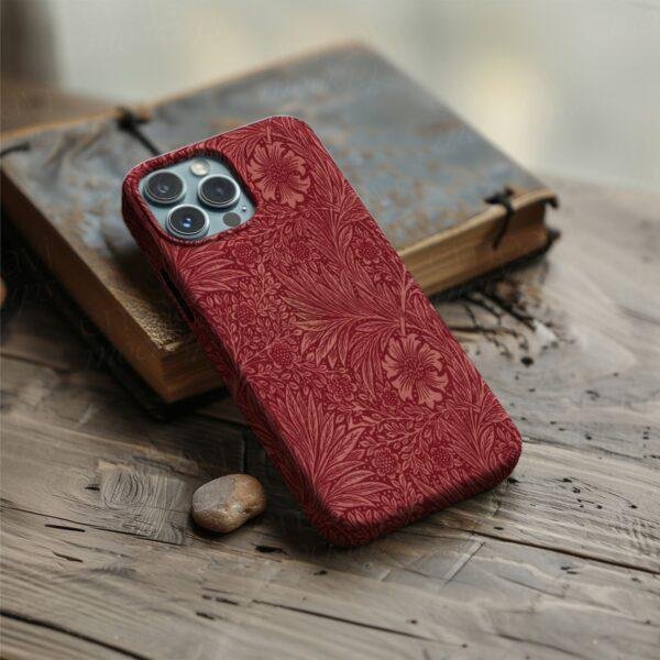 iPhone Cases (78) William Morris Phone Case - Marigold, iPhone 17 Cover, Arts & Crafts, Polycarbonate Shell