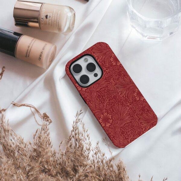 iPhone Cases (80) William Morris Phone Case - Marigold, iPhone 17 Cover, Arts & Crafts, Polycarbonate Shell