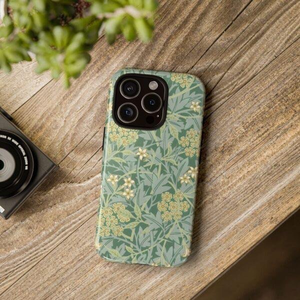 William Morris Phone Case - Jasmine, iPhone 17 Cover, Arts & Crafts, Polycarbonate Shell