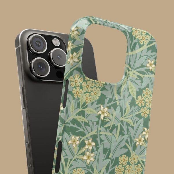 William Morris Phone Case - Jasmine, iPhone 17 Cover, Arts & Crafts, Polycarbonate Shell